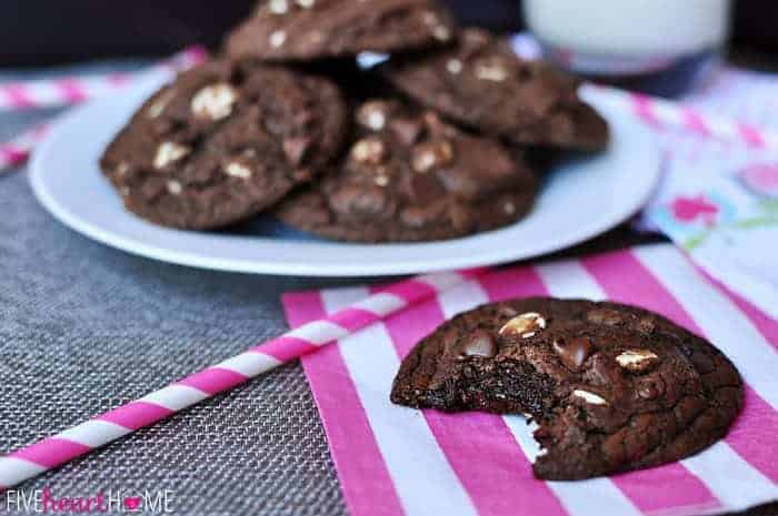 Triple-Chocolate-Fudge-Cookies-by-Five-Heart-Home_700pxHoriz.jpg